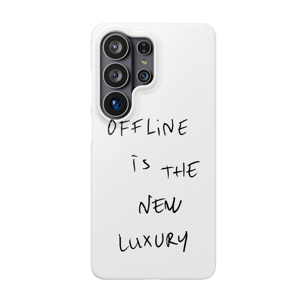 "OFFLINE IS THE NEW LUXURY" CASE