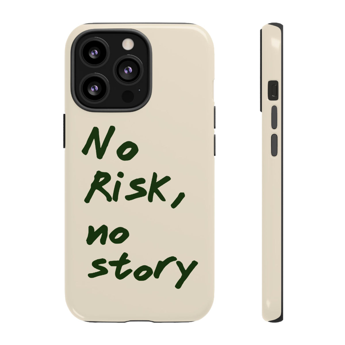 "NO RISK NO STORY" CASE