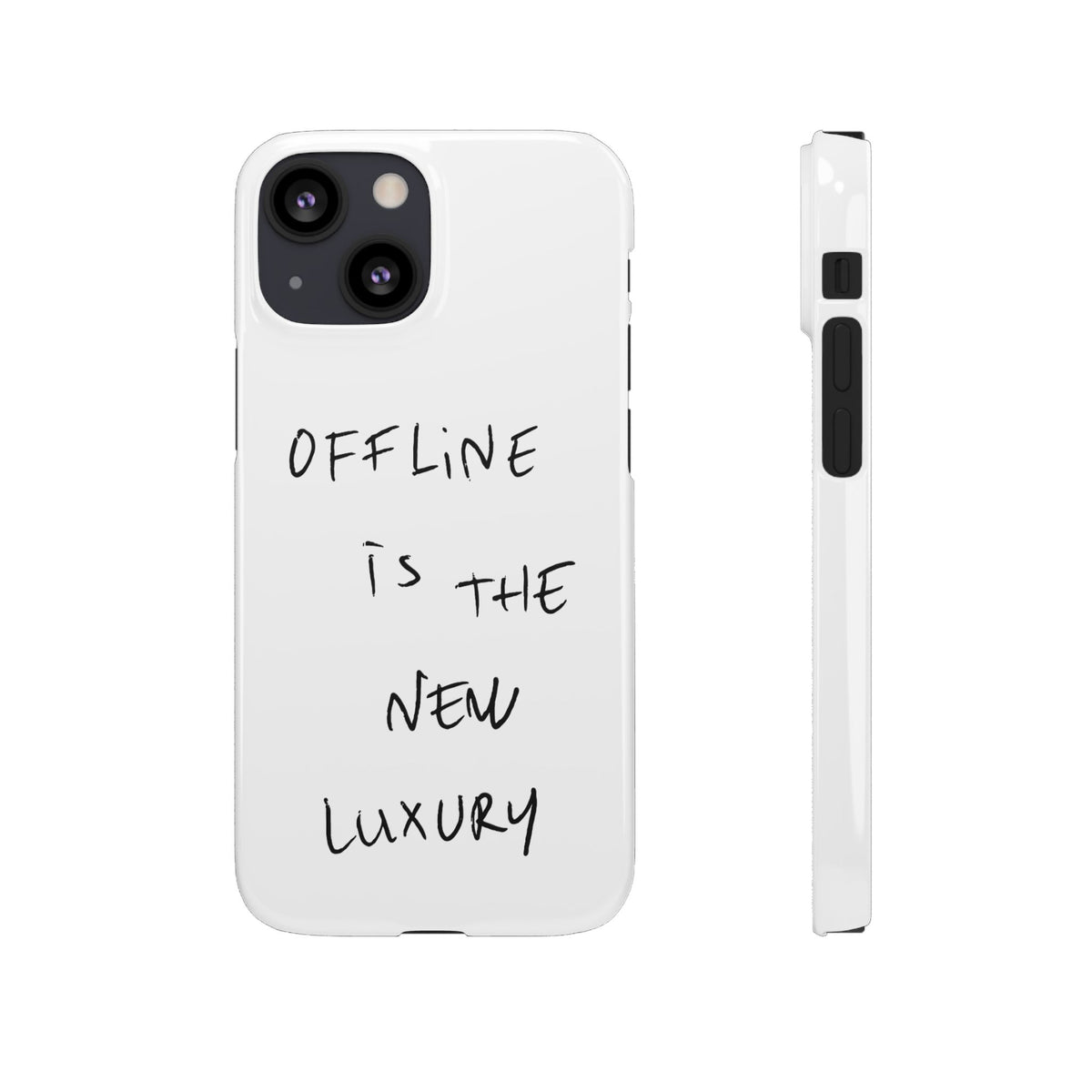 "OFFLINE IS THE NEW LUXURY" CASE
