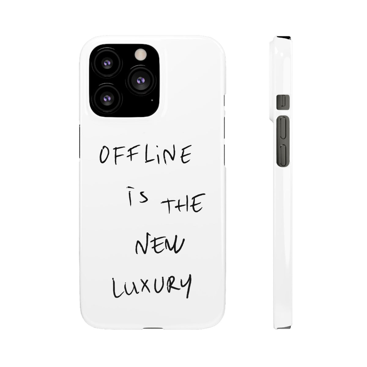 "OFFLINE IS THE NEW LUXURY" CASE