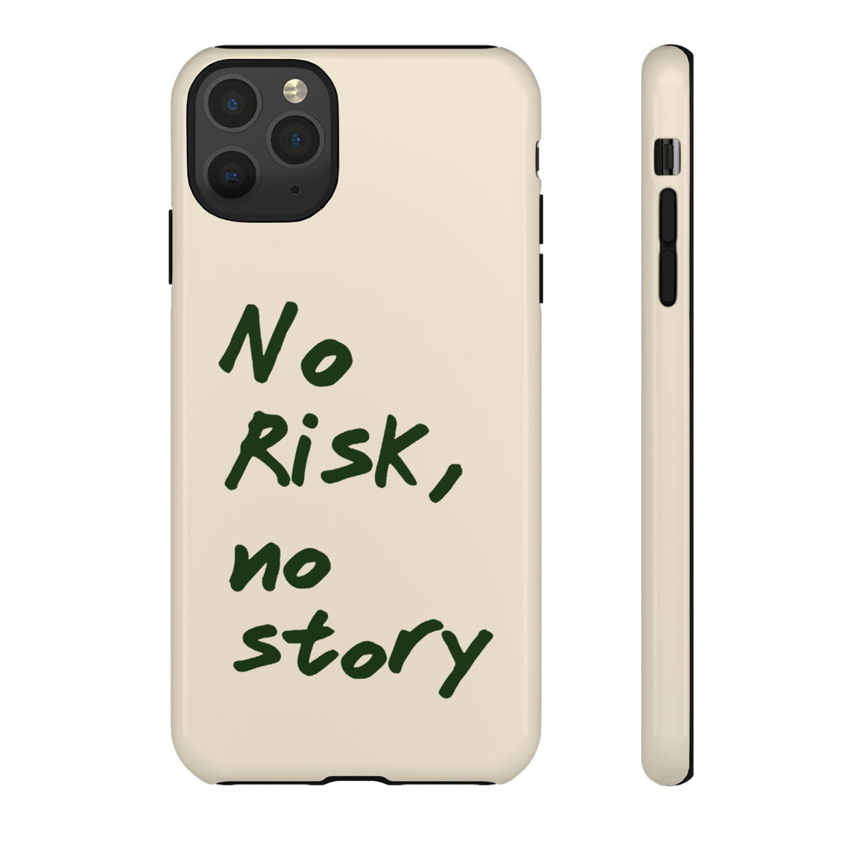 "NO RISK NO STORY" CASE