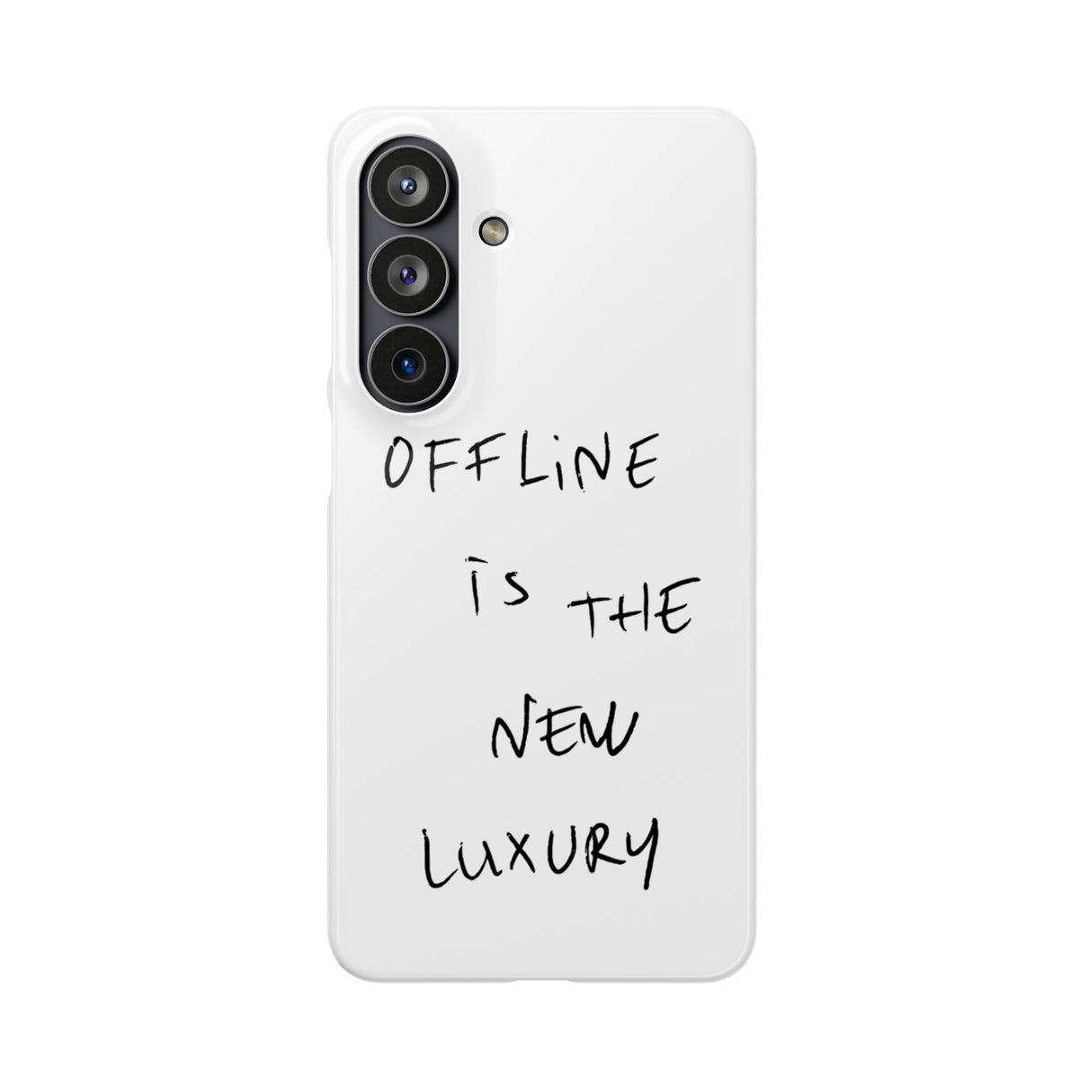 "OFFLINE IS THE NEW LUXURY" CASE