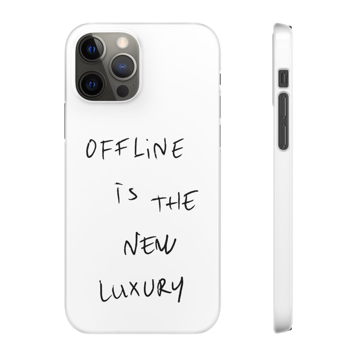 "OFFLINE IS THE NEW LUXURY" CASE