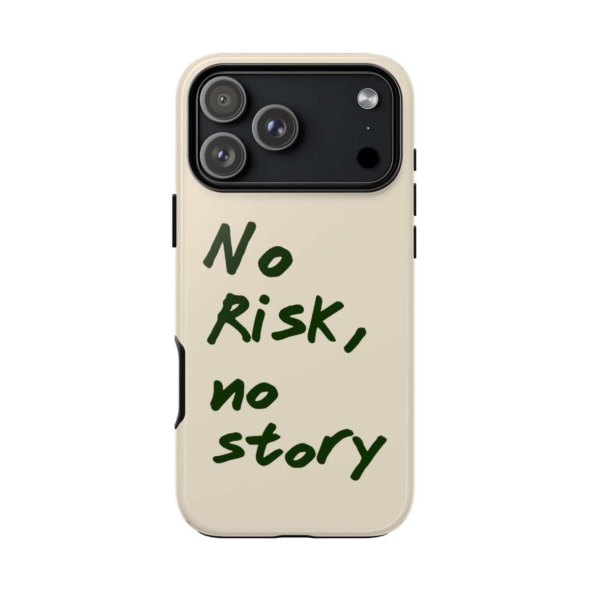 "NO RISK NO STORY" CASE