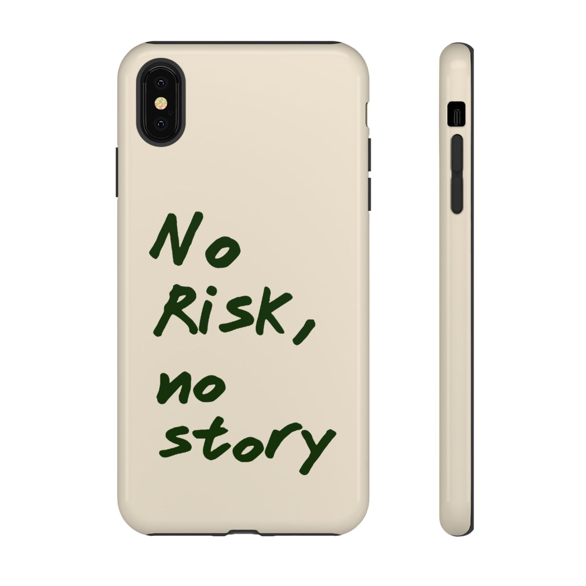 "NO RISK NO STORY" CASE
