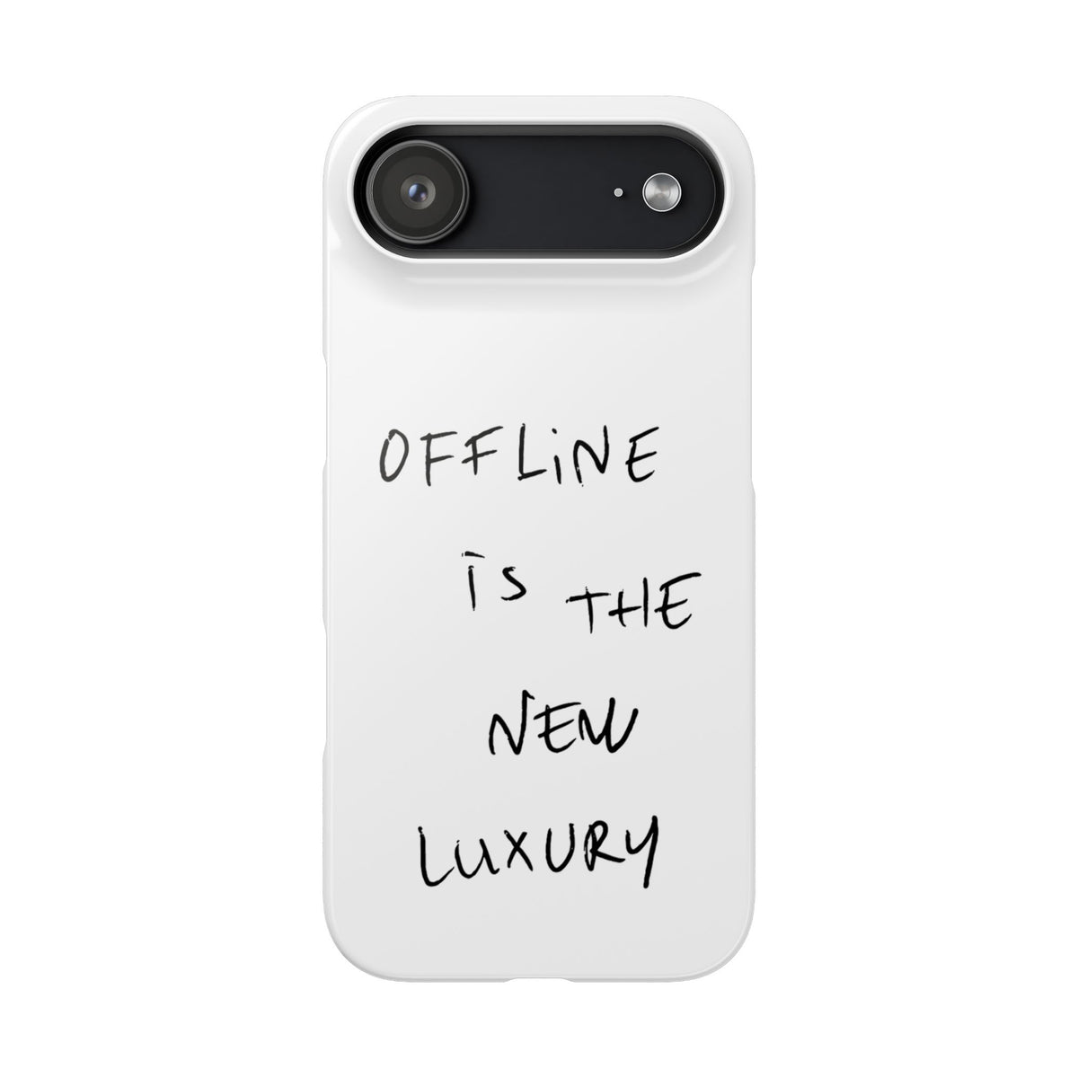 "OFFLINE IS THE NEW LUXURY" CASE