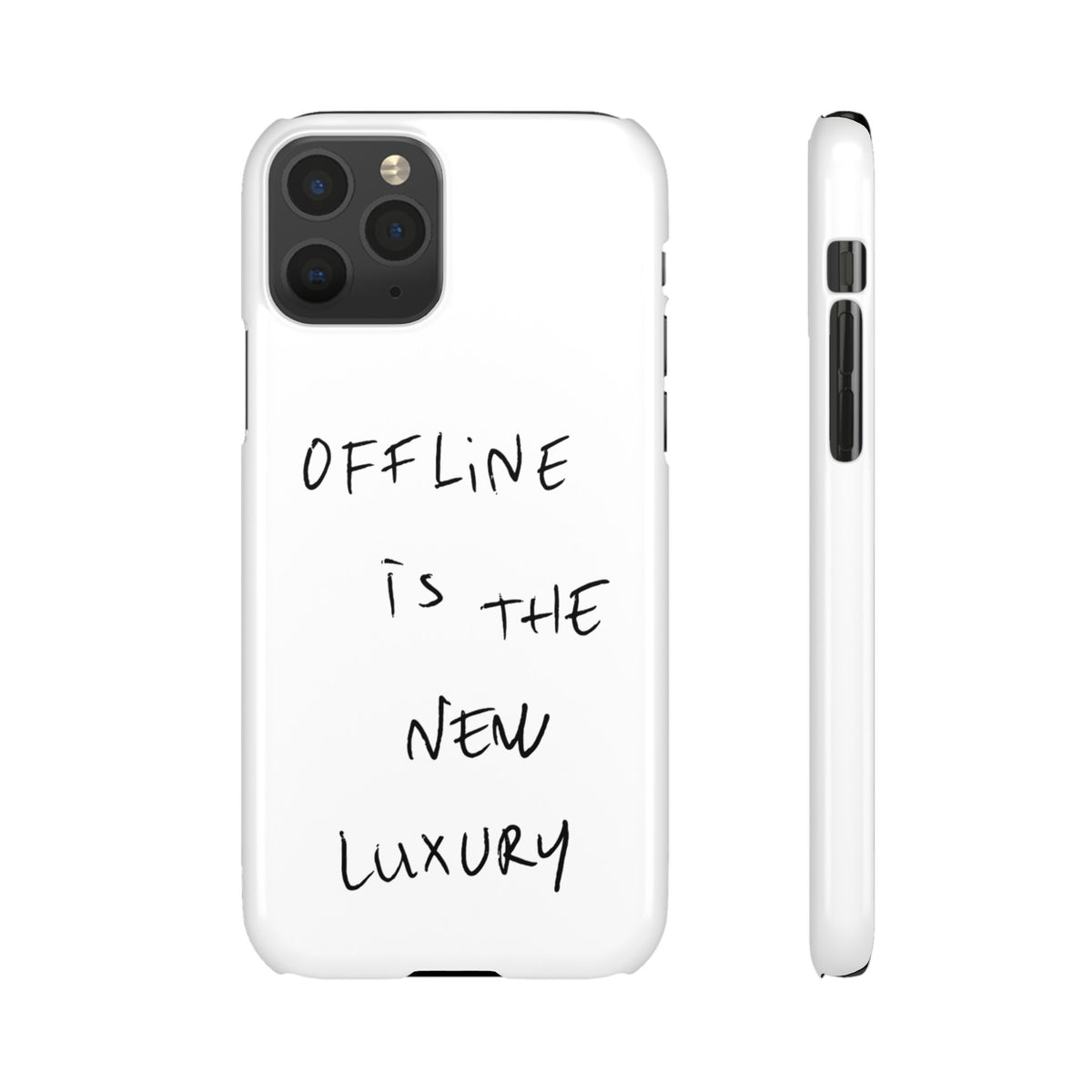 "OFFLINE IS THE NEW LUXURY" CASE