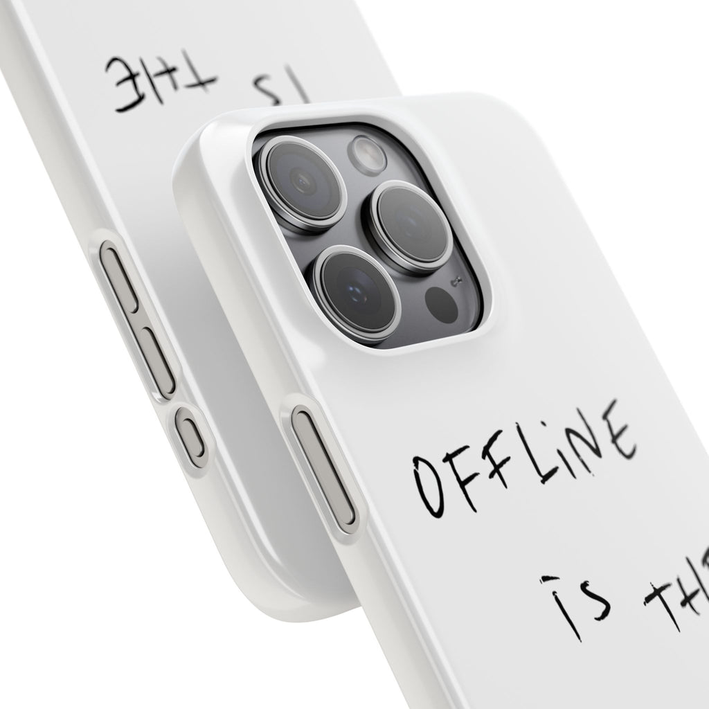 "OFFLINE IS THE NEW LUXURY" CASE
