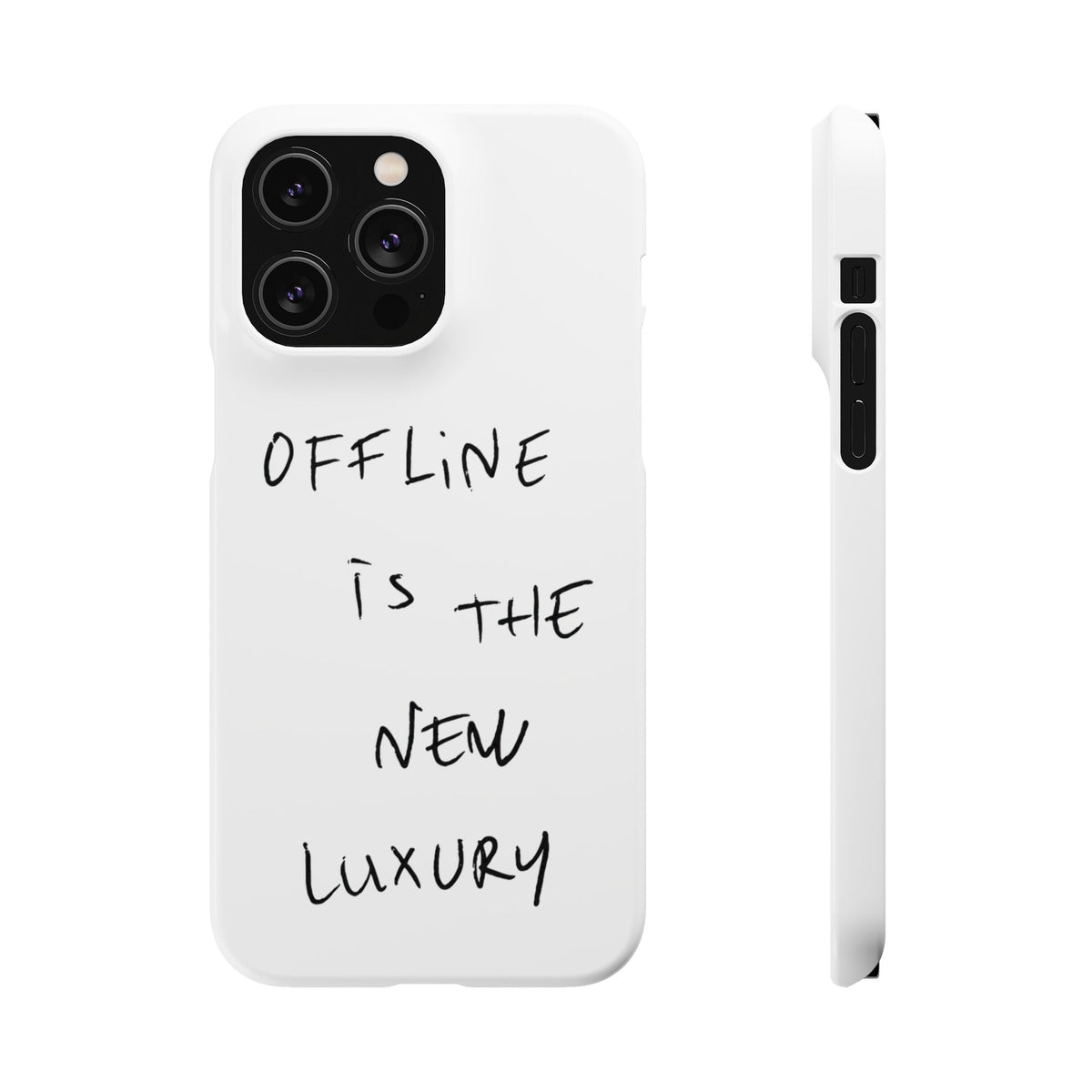 "OFFLINE IS THE NEW LUXURY" CASE