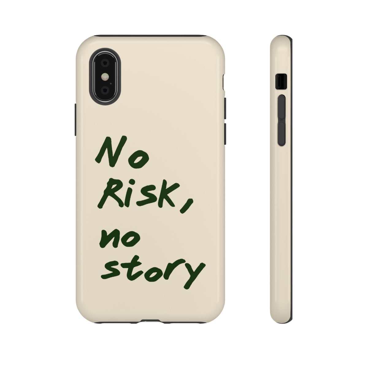 "NO RISK NO STORY" CASE