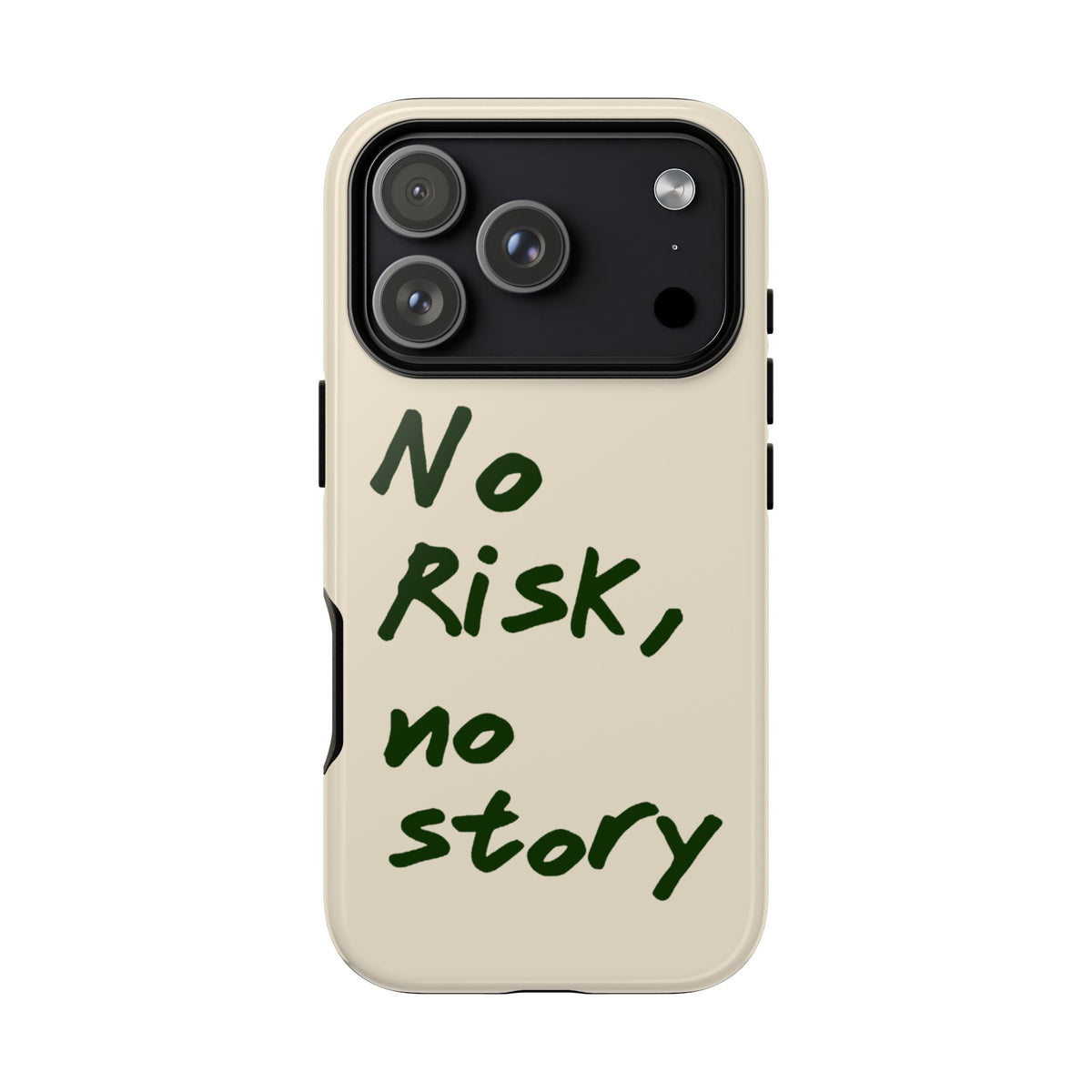 "NO RISK NO STORY" CASE