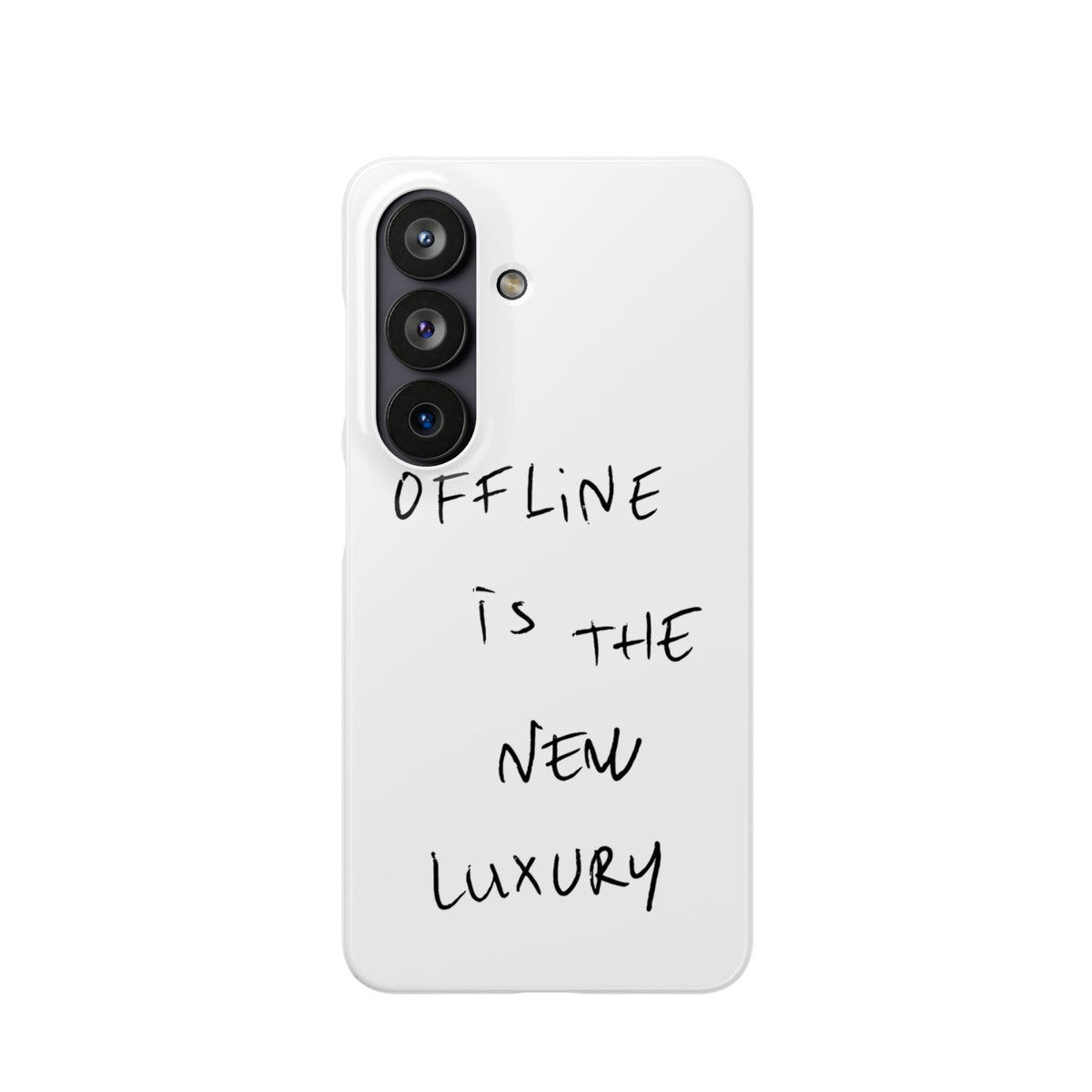 "OFFLINE IS THE NEW LUXURY" CASE