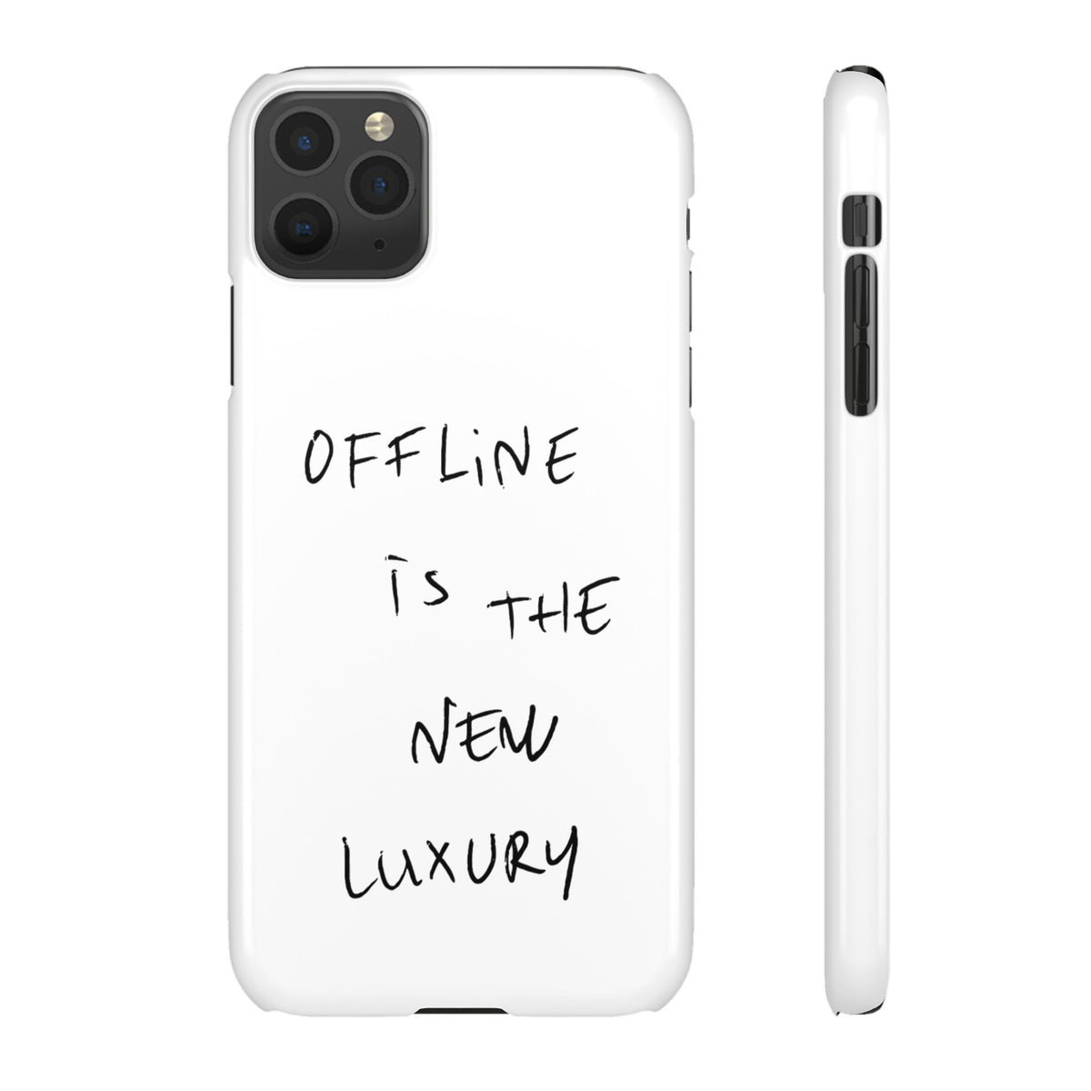 "OFFLINE IS THE NEW LUXURY" CASE