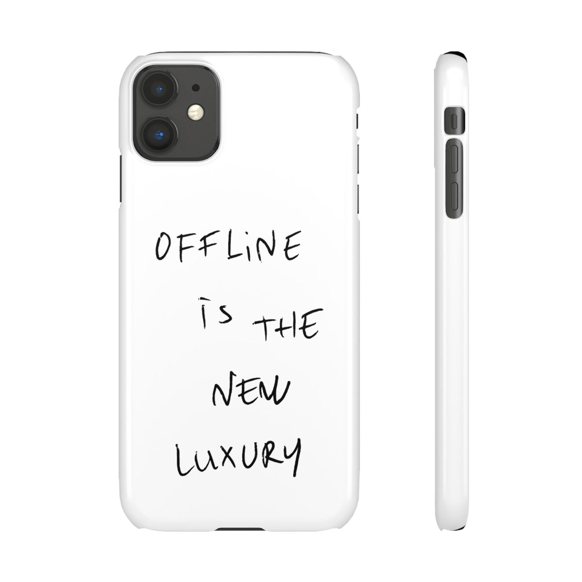 "OFFLINE IS THE NEW LUXURY" CASE