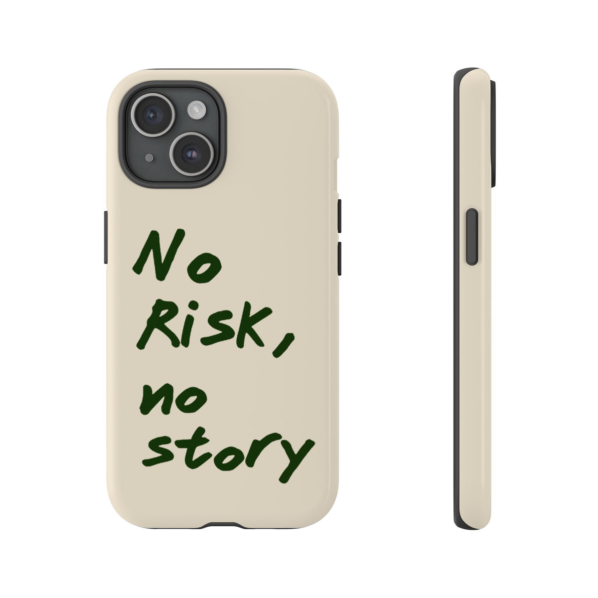 "NO RISK NO STORY" CASE
