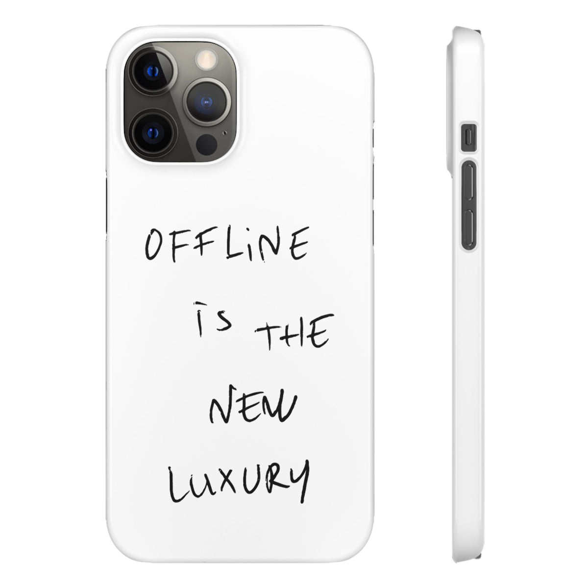 "OFFLINE IS THE NEW LUXURY" CASE