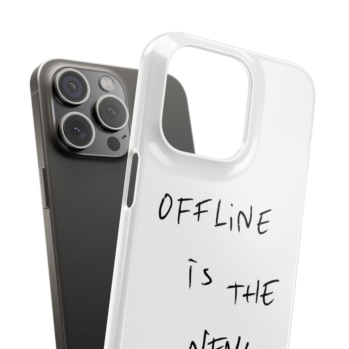"OFFLINE IS THE NEW LUXURY" CASE