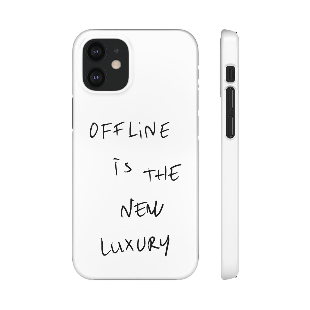 "OFFLINE IS THE NEW LUXURY" CASE