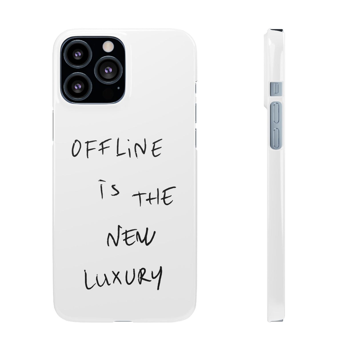 "OFFLINE IS THE NEW LUXURY" CASE