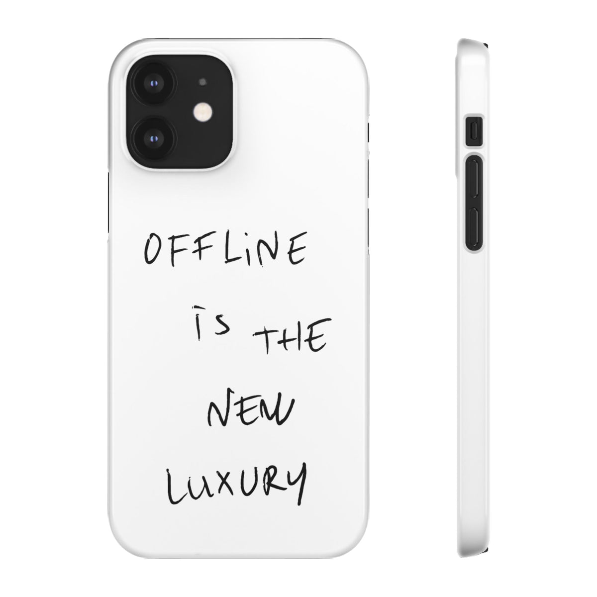 "OFFLINE IS THE NEW LUXURY" CASE