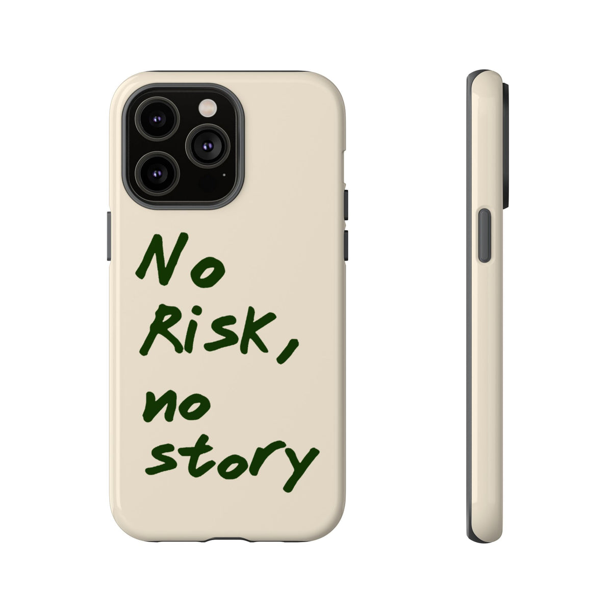 "NO RISK NO STORY" CASE