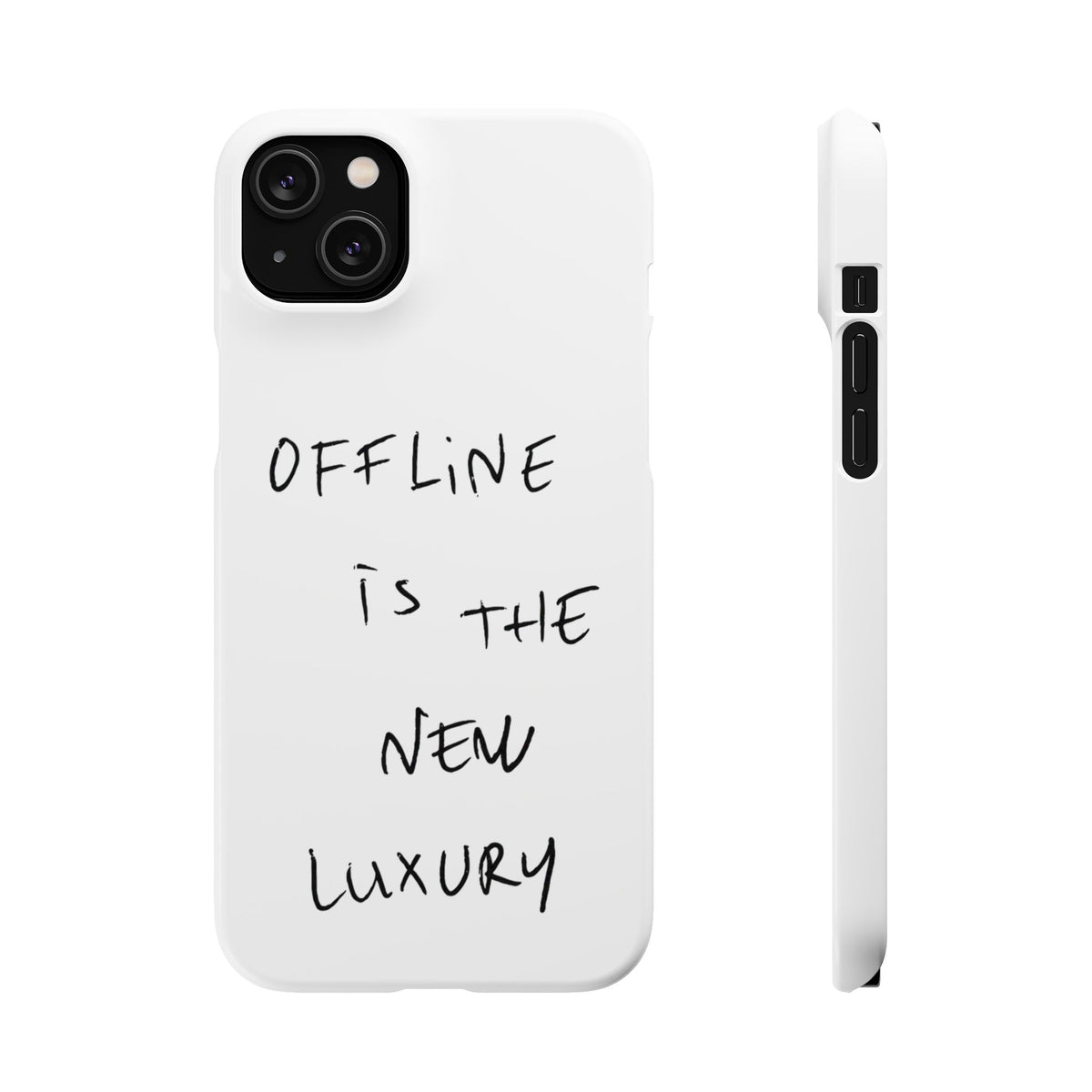 "OFFLINE IS THE NEW LUXURY" CASE